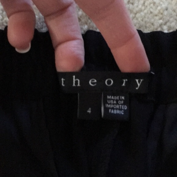 NWOT Theory Women’s Pants, size 4 - Picture 2 of 7